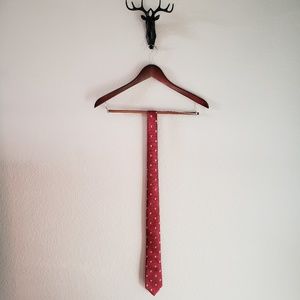 Winners Circle Red Boteh tie